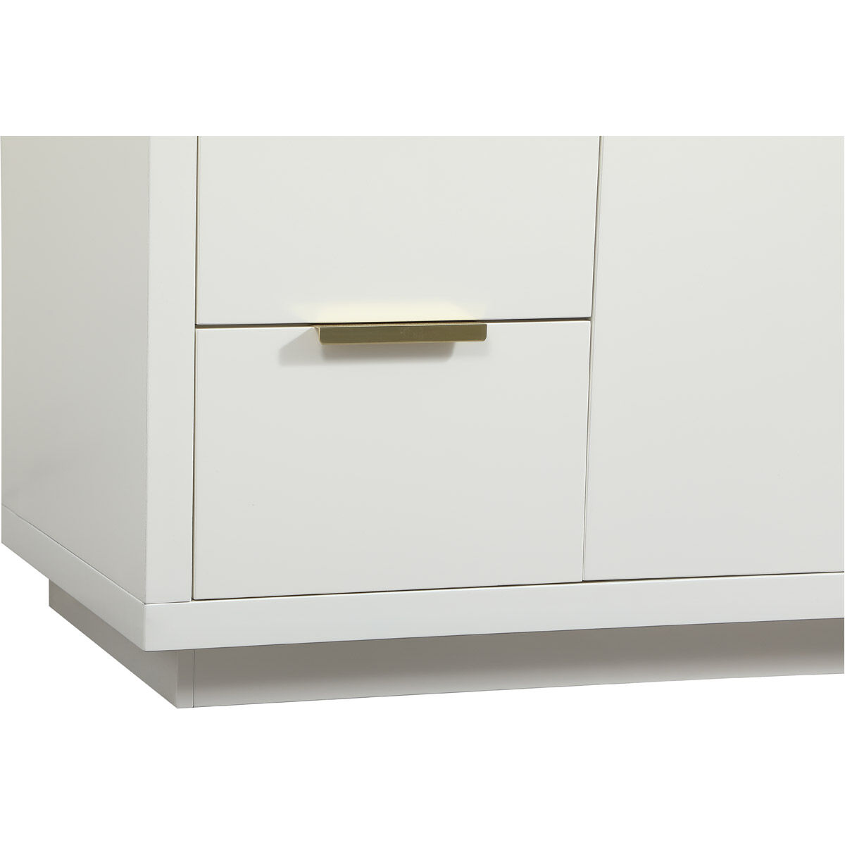 Blake 60 X 22 X 34 inch White Vanity Sink Set