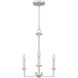 Prescott 3 Light 16 inch Brushed Nickel Chandelier Ceiling Light