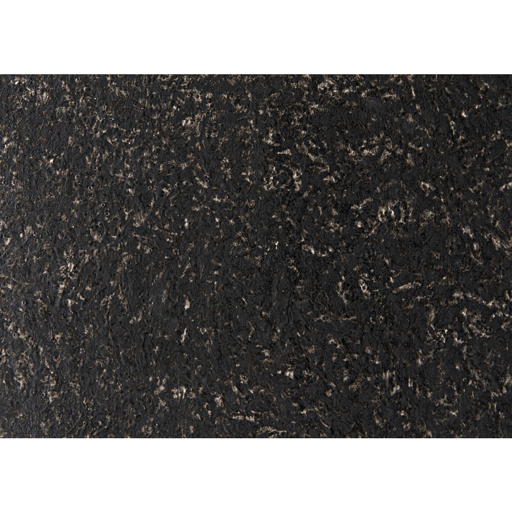 African 26 X 14 inch Black Fiber Cement Side Table