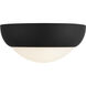 Alora Mood Rubio 2 Light 12.25 inch Matte Black Flush Mount Ceiling Light