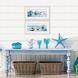 Waterside Collection Teal Framed Art