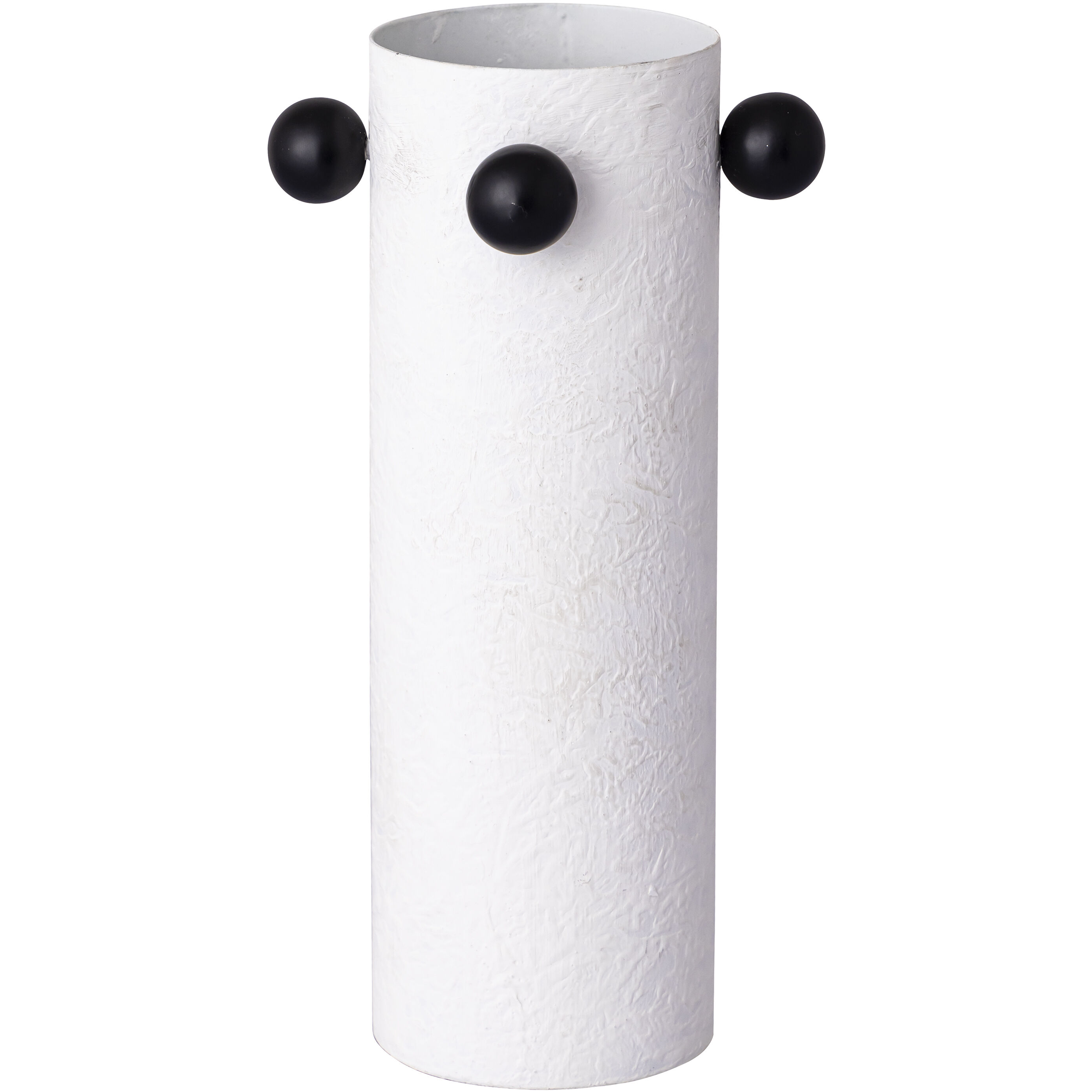 Beaded 12 X 5.5 inch Vase, Set of 2