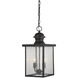 Newberry 2 Light 9 inch English Bronze Outdoor Hanging Lantern
