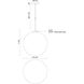 Marco 1 Light 15.75 inch Black Pendant Ceiling Light