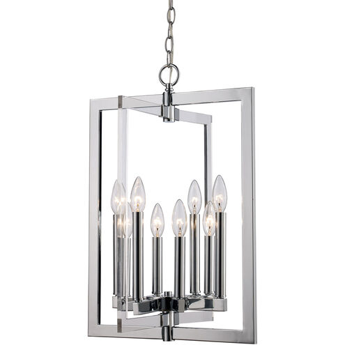 Darby 8 Light 16 inch Polished Chrome Pendant Ceiling Light