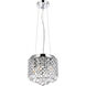 Tully 4 Light 10 inch Chrome Pendant Ceiling Light