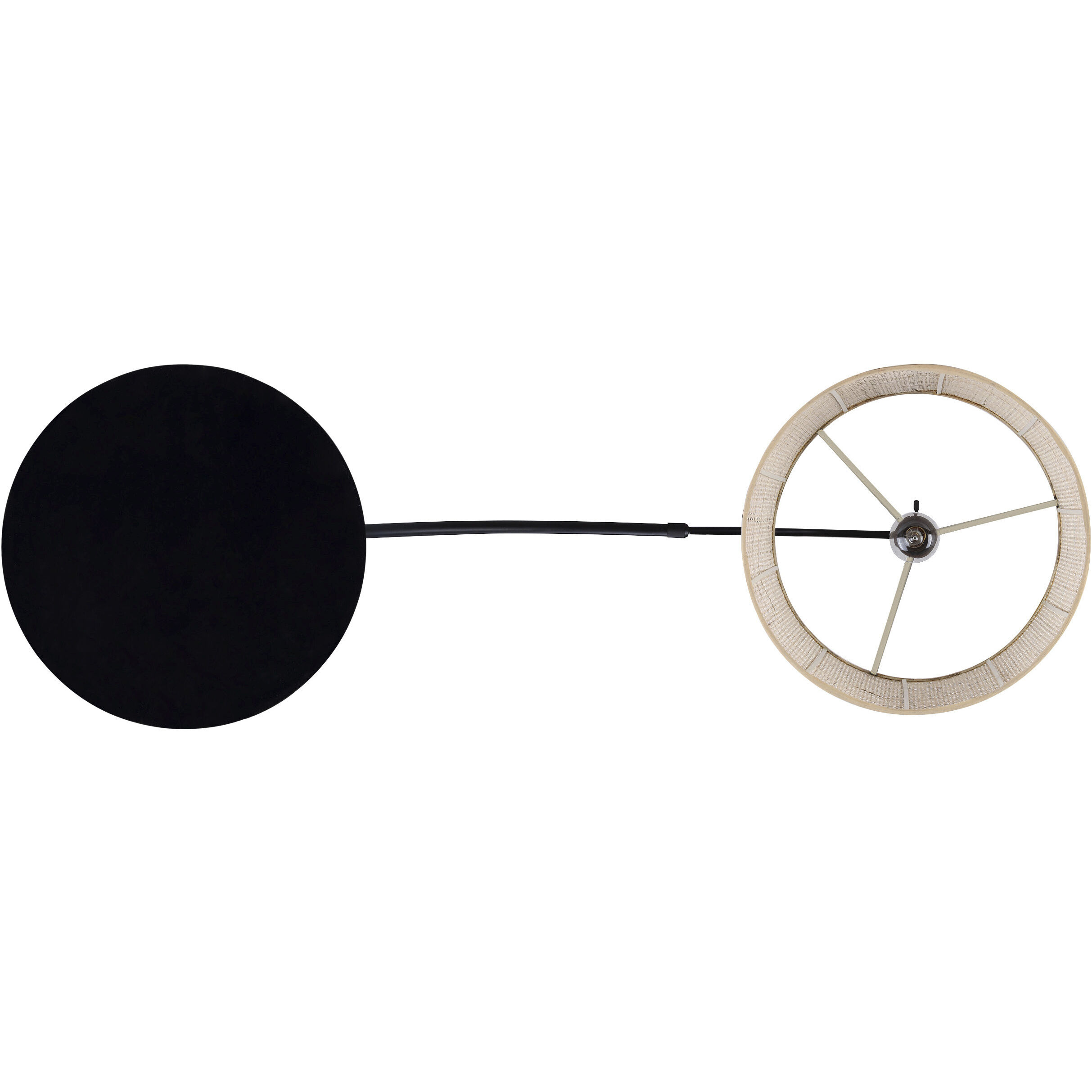 Merritt 81.75 inch 150.00 watt Matte Black Floor Lamp Portable Light