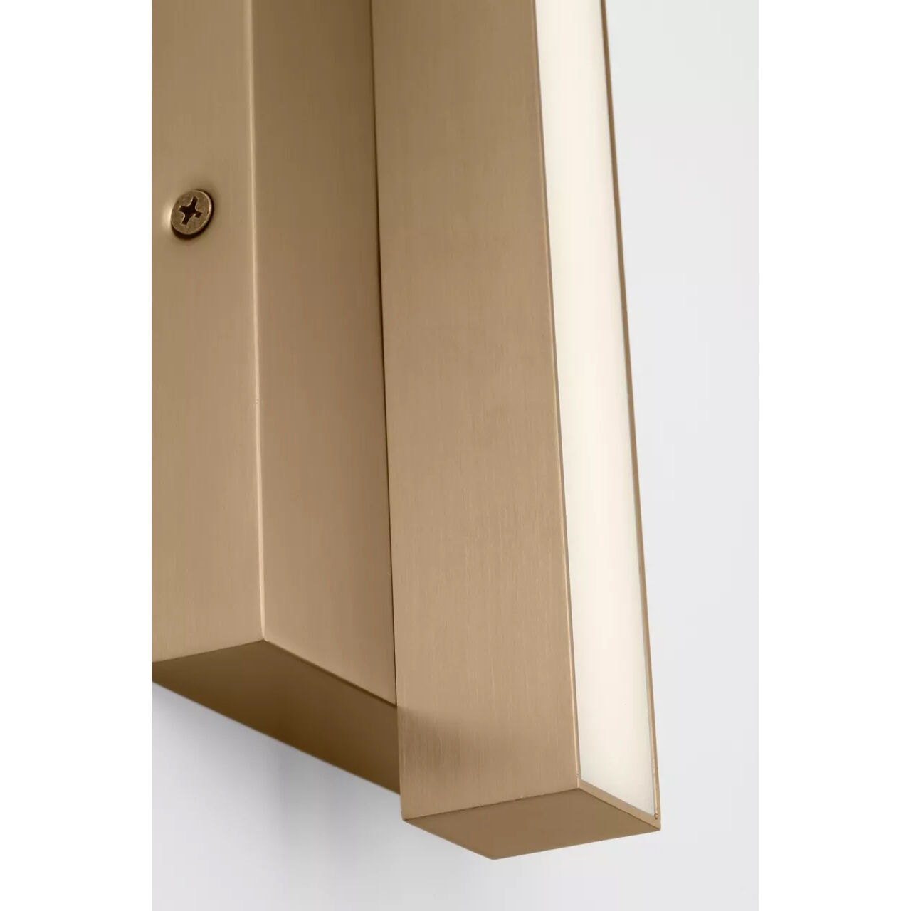 Marque LED 4.5 inch Satin Brass Vanity Light Wall Light