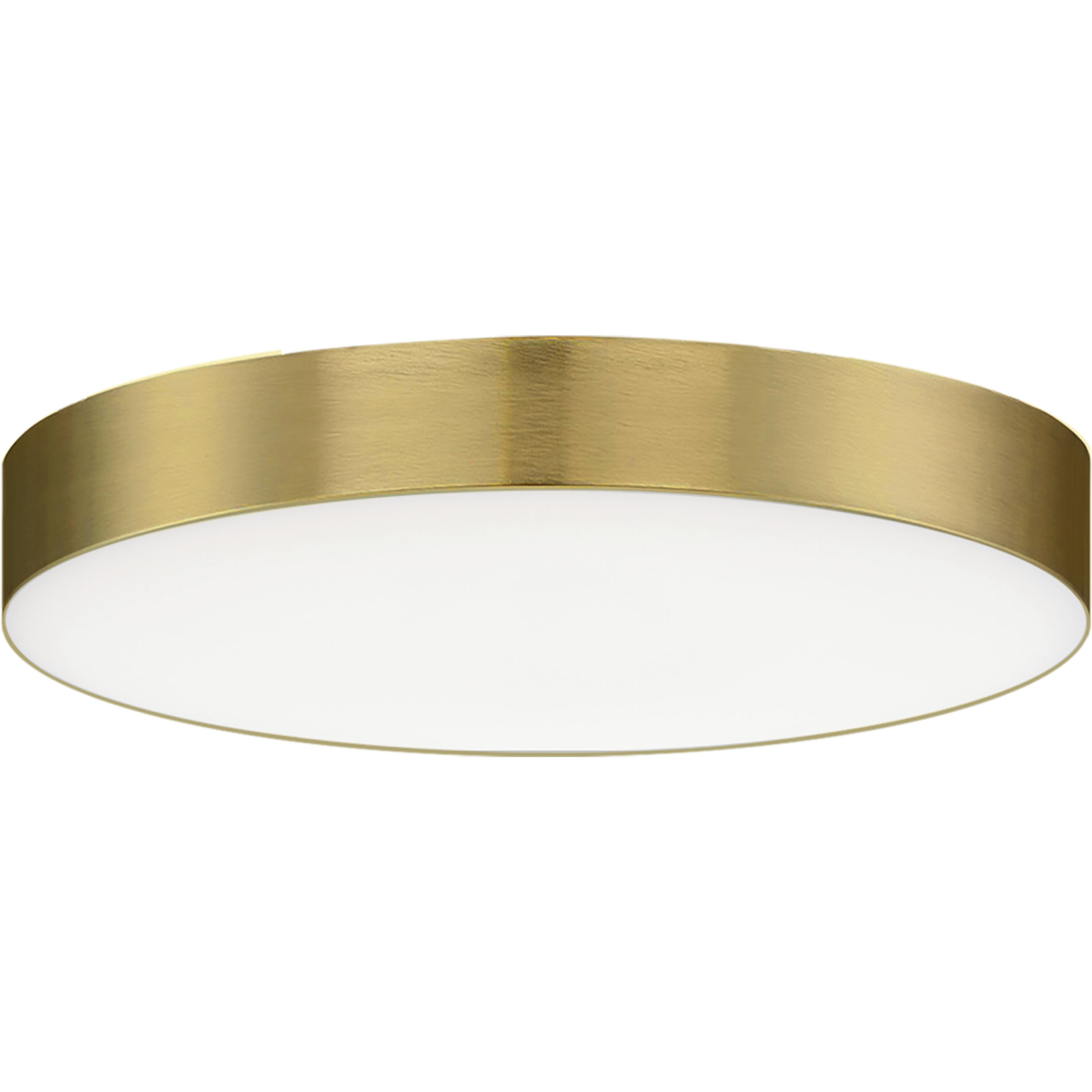 Trim LED 5 inch Satin Brass Flush Mount Ceiling Light