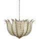Lamina 3 Light 28.5 inch Antique Brass Chandelier Ceiling Light
