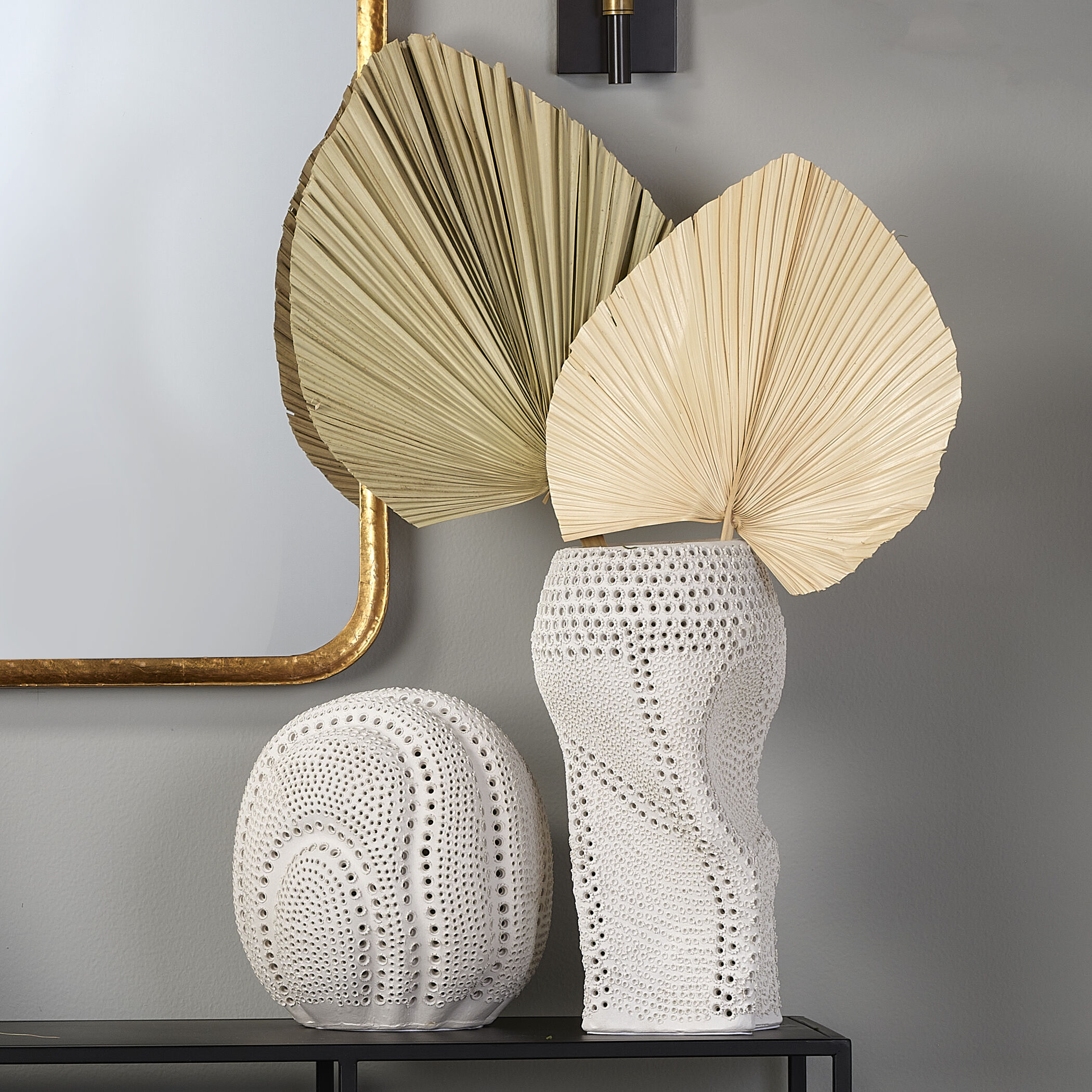 Lunar White Sphere in Matte White Porcelain