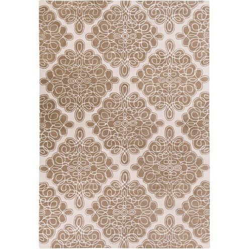 Modern Classics 156 X 108 inch Brown and Neutral Area Rug, Wool