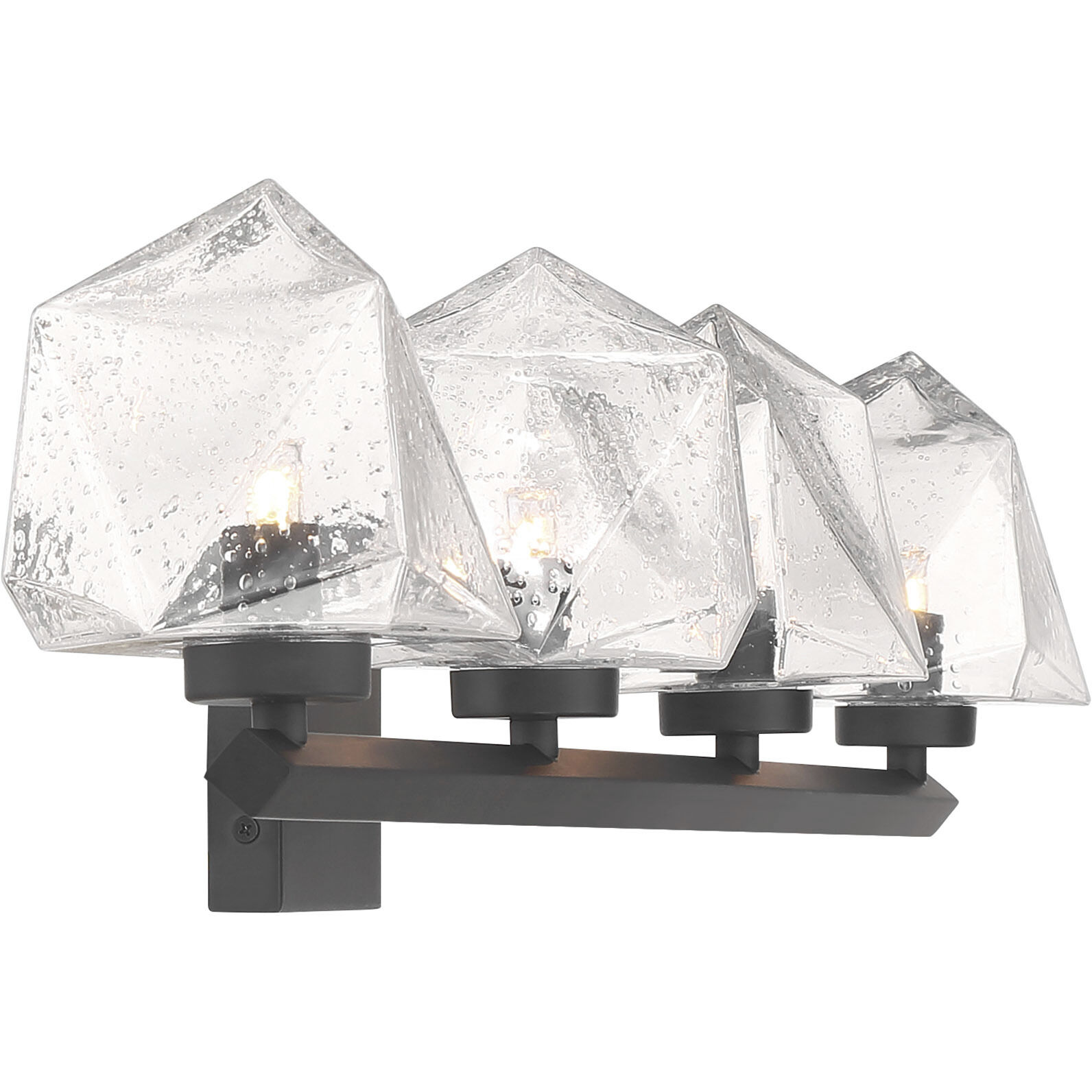 Castello LED 35 inch Matte Black Bathroom Vanity Light Wall Light