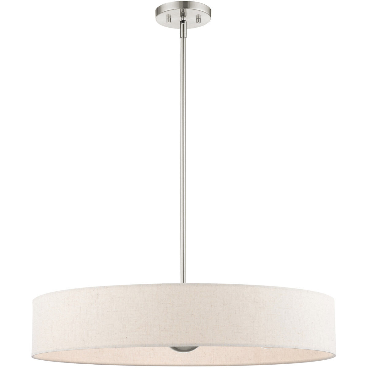 Venlo 5 Light 26 inch Brushed Nickel Pendant Ceiling Light