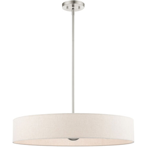 Venlo 5 Light 26 inch Brushed Nickel Pendant Ceiling Light