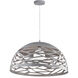 Coral LED 16 inch Millstone Pendant Ceiling Light