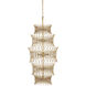 Marquise 18 Light 23.5 inch Luxor Gold Chandelier Ceiling Light, Large