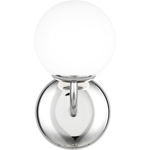 AERIN Galassia 1 Light 5 inch Polished Nickel Vanity Light Wall Light