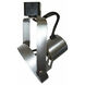 Signature 1 Light 120V Brushed Steel Track Head Ceiling Light, Adjustable
