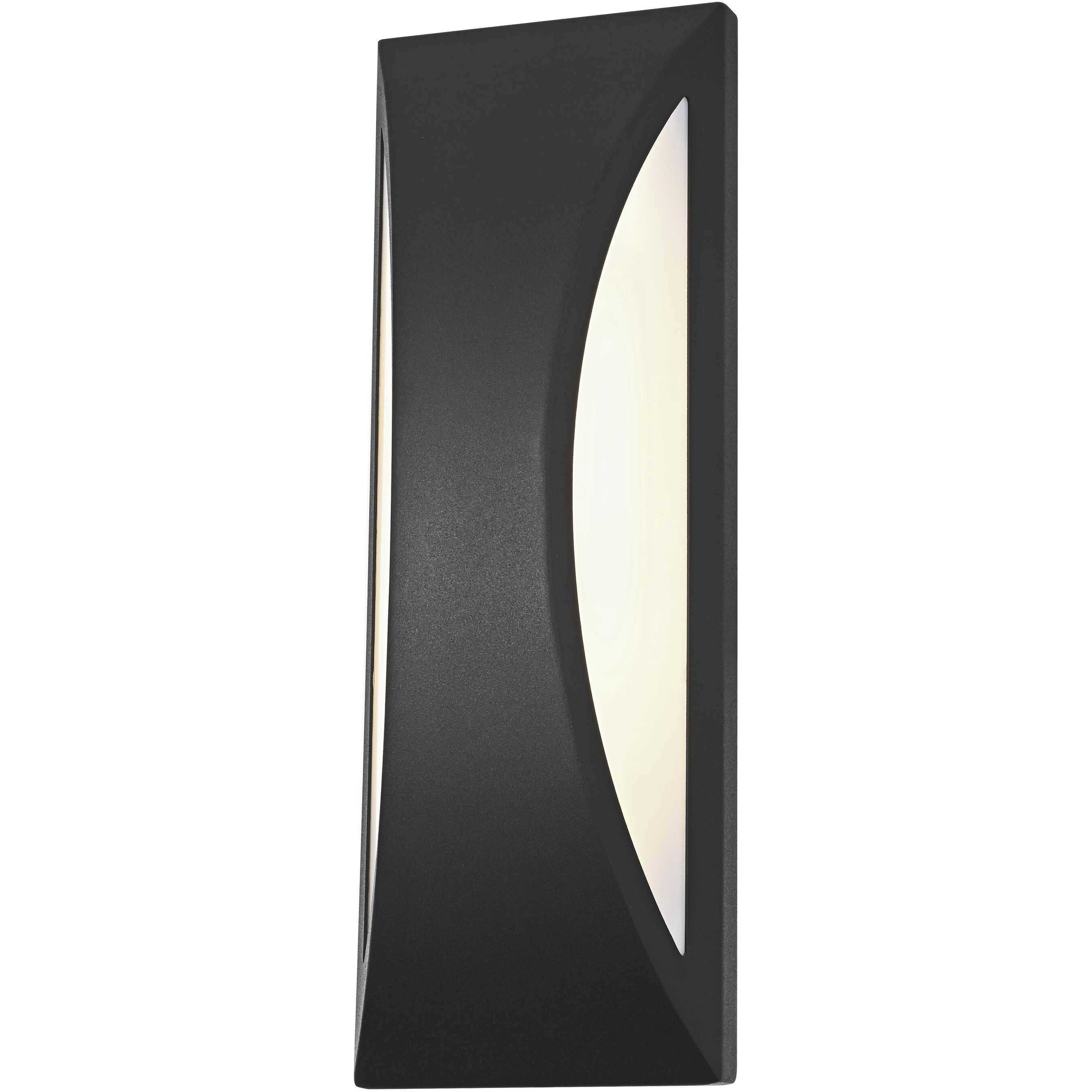 Zayn 1 Light 14 inch Black Outdoor Wall Sconce