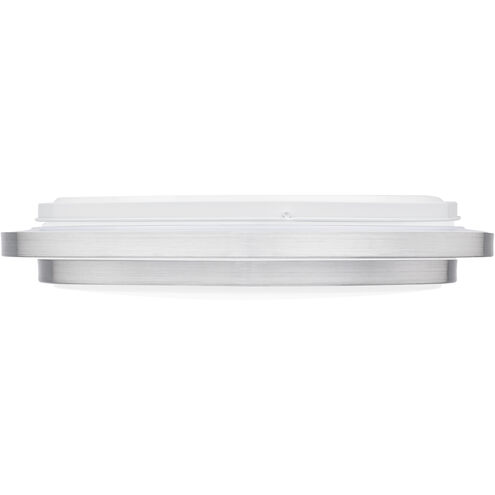 Irving 16 inch Brushed Aluminum Semi-Flush Mount Ceiling Light