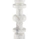 Sasha 10 inch White Drinks Table