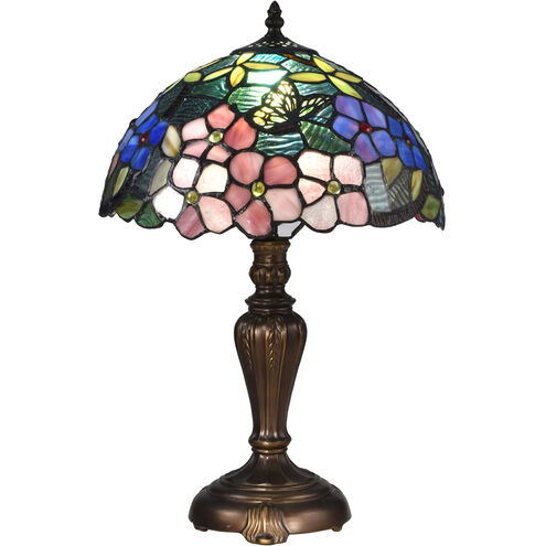 Evelyn 19 inch 75.00 watt Antique Bronze Table Lamp Portable Light