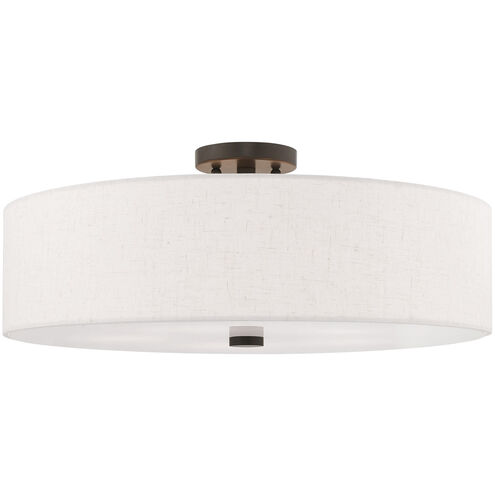 Meridian 5 Light 22.00 inch Semi-Flush Mount