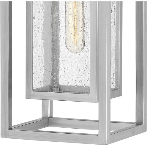 Coastal Elements Republic LED 7 inch Satin Nickel Outdoor Hanging Lantern, Estate Series