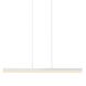 Stiletto LED 32.5 inch Satin White Pendant Ceiling Light in Add 20 ft. Cord