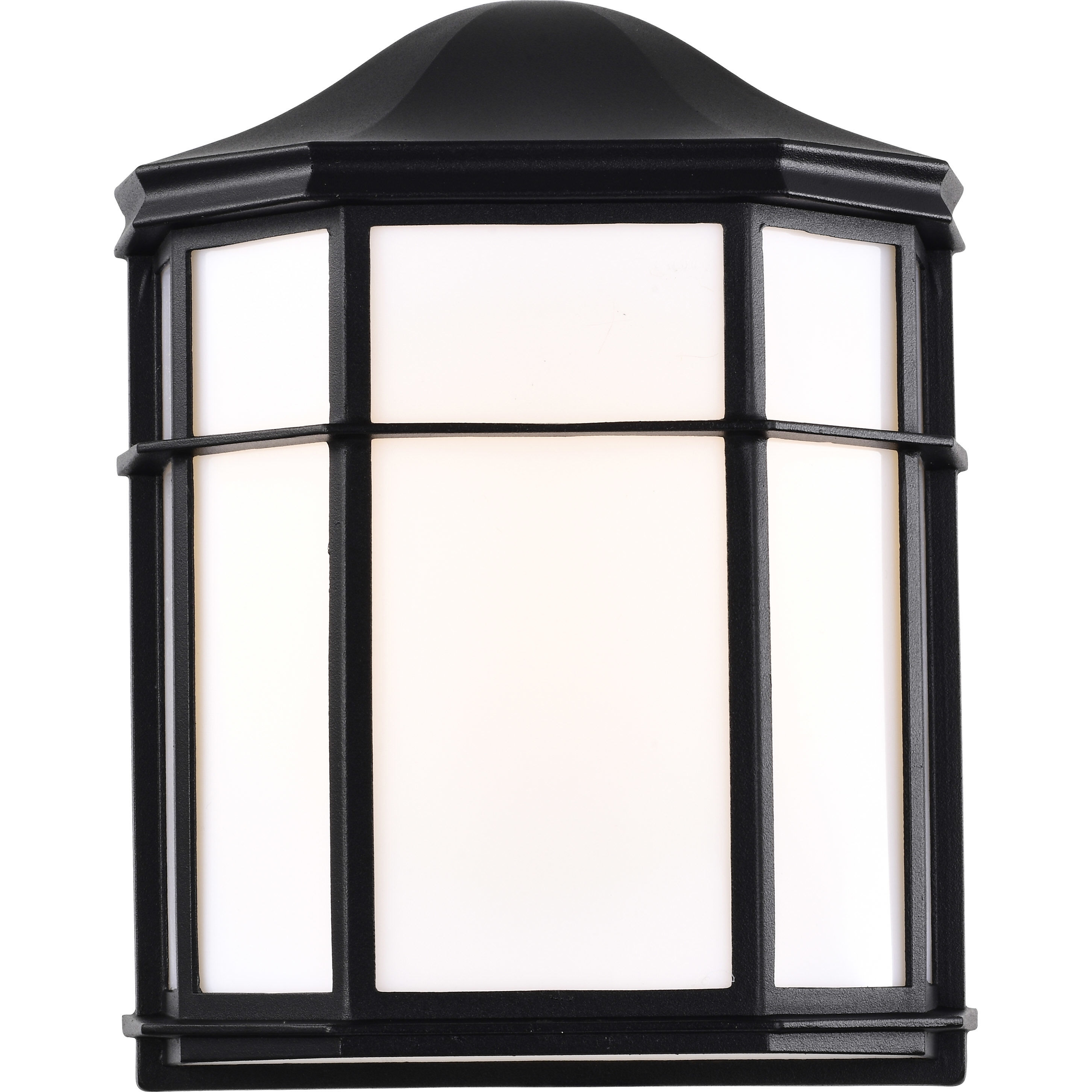 Brentwood LED 10 inch Black Bulkhead