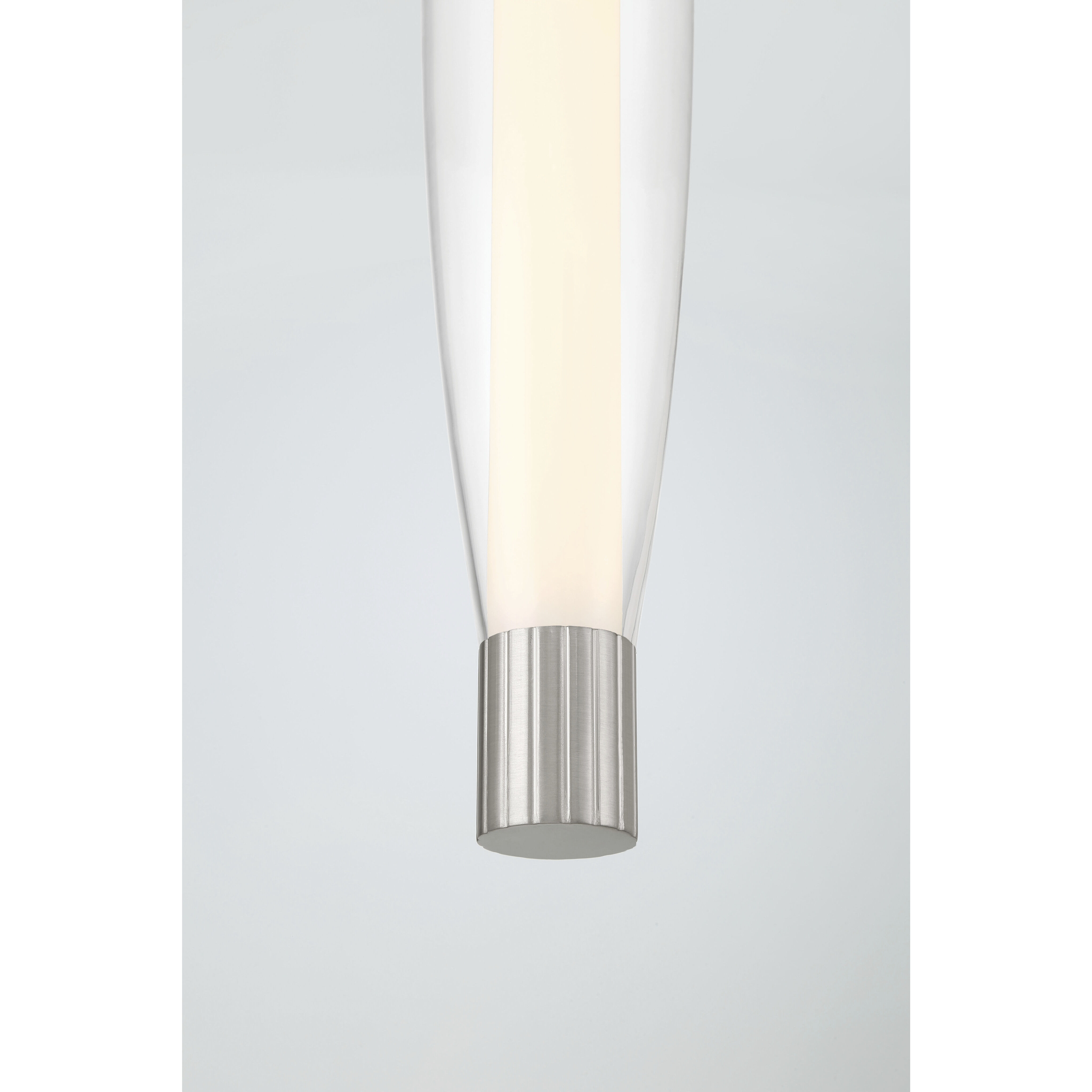 Verto LED 3 inch Brushed Nickel Pendant Ceiling Light