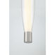 Verto LED 3 inch Brushed Nickel Pendant Ceiling Light