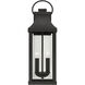 Bradford 2 Light 21 inch Black Outdoor Wall Lantern 
