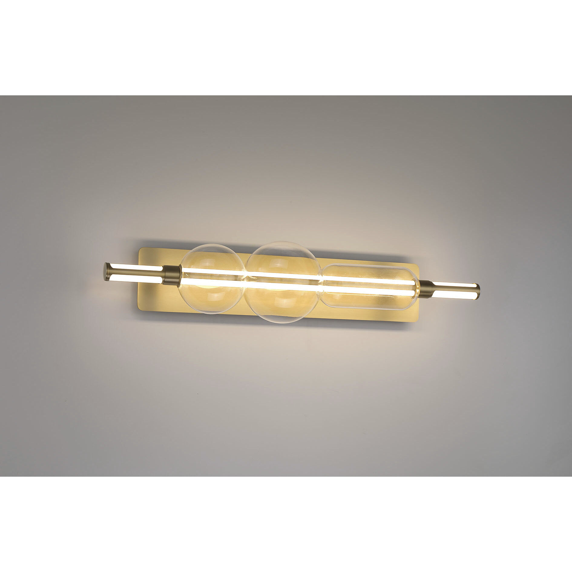 Lucent LED 34 inch Gold Vanity Light Wall Light