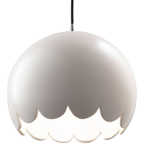 Radiance Collection LED 9 inch Matte Black Pendant Ceiling Light