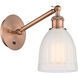 Ballston Brookfield 1 Light 6 inch Antique Copper Sconce Wall Light