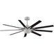 Odyn Custom Matte White Fan Motor, Blades Sold Separately