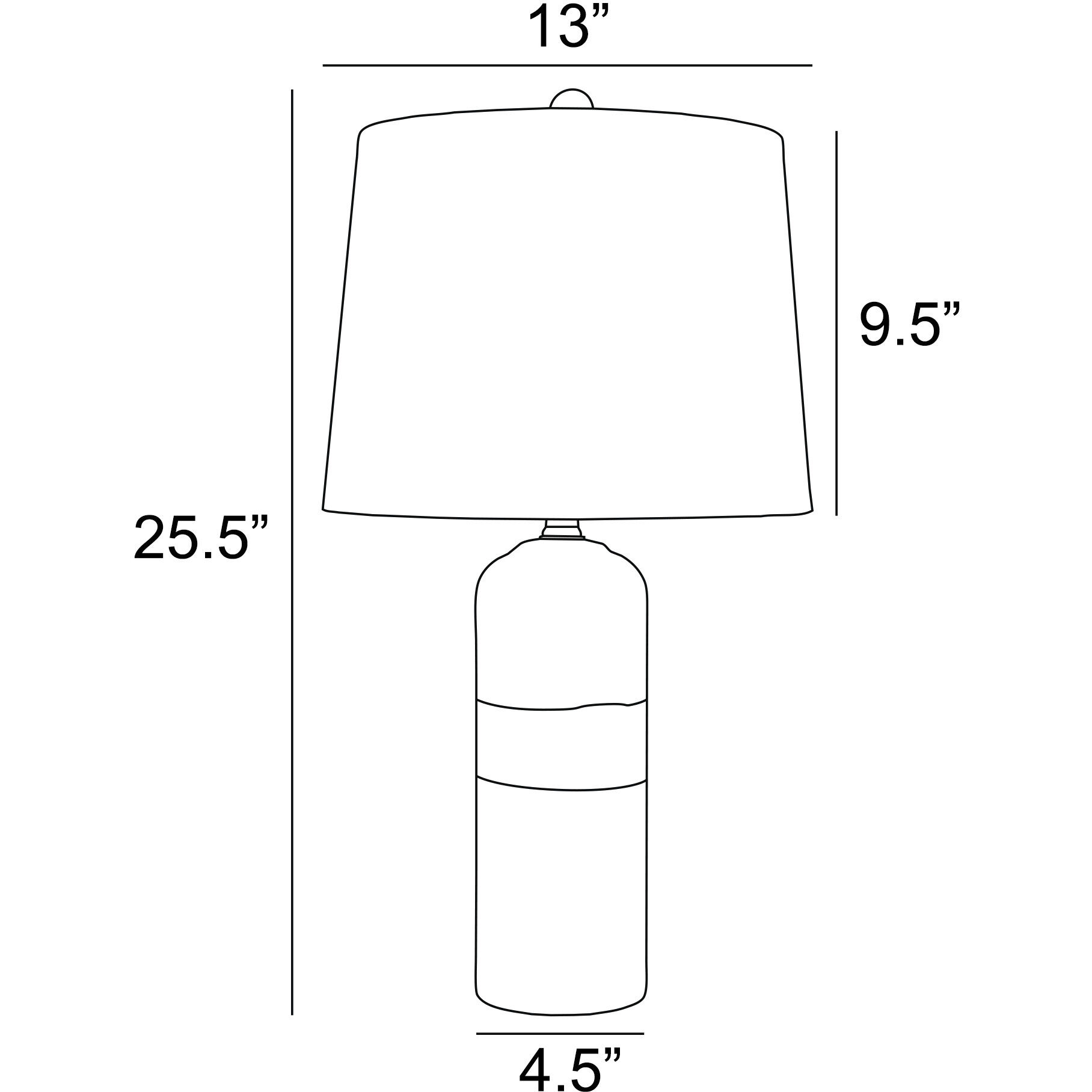 Neena 24.25 inch 100.00 watt 2-Tone Table Lamp Portable Light