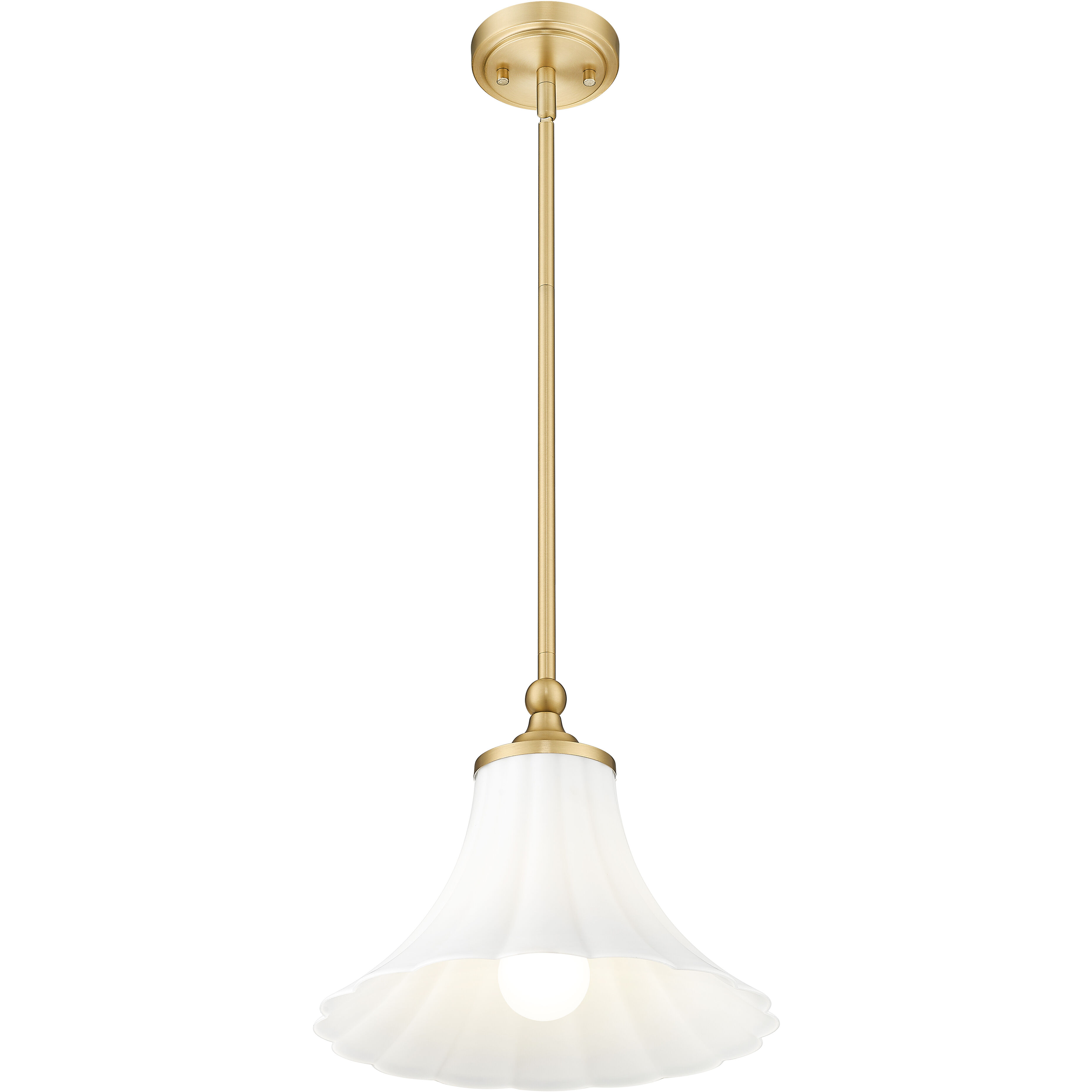 Fleur Pendant Ceiling Light in Modern Gold