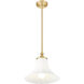 Fleur Pendant Ceiling Light in Modern Gold