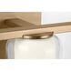 Drew & Jonathan Holden 3 Light 23.38 inch Satin Brass Bath Vanity Wall Light in LED