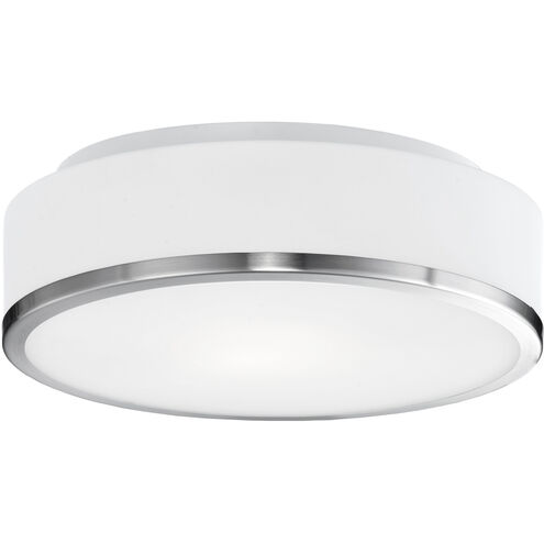 Charlie LED 11.5 inch Brushed Nickel Flush Mount Ceiling Light