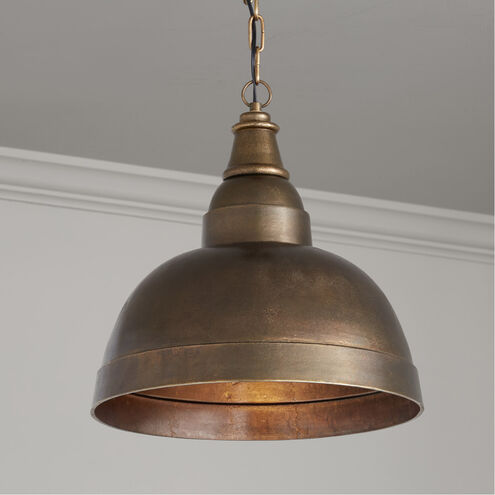 Sedona 10-Inch Pendant in Oxidized Brass by Capital Lighting