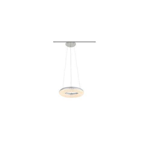 Orbit LED 16 inch Chrome Pendant Ceiling Light