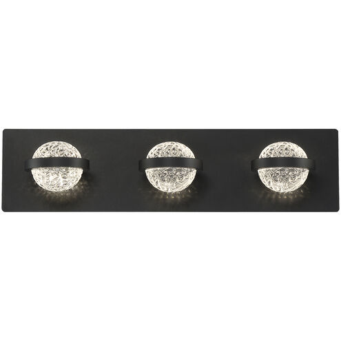 Ryder LED 19.75 inch Black Vanity Light Wall Light