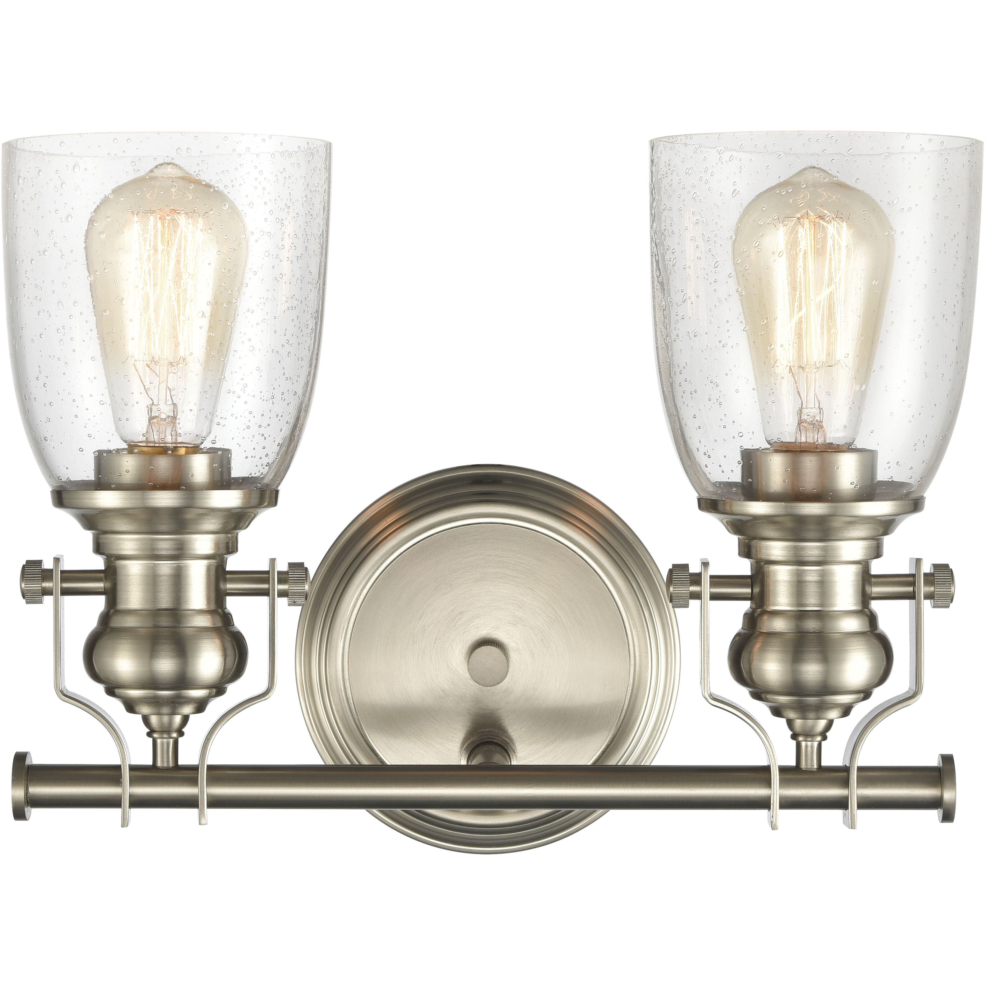 Chadwick Vanity Light Wall Light in Satin Nickel