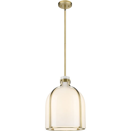 Pearson 1 Light 12.25 inch Rubbed Brass Pendant Ceiling Light in Rubbed Bronze