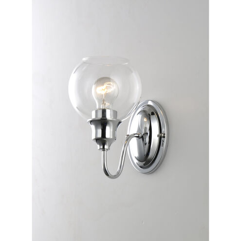 Ballord 1 Light 6 inch Polished Chrome Wall Sconce Wall Light