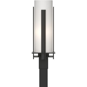 Forged Vertical Bars 1 Light 22.25 inch Coastal Black Outdoor Post Light